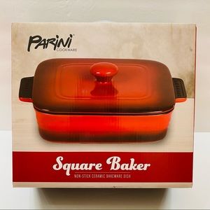 Parini Cookware square ceramic bakeware